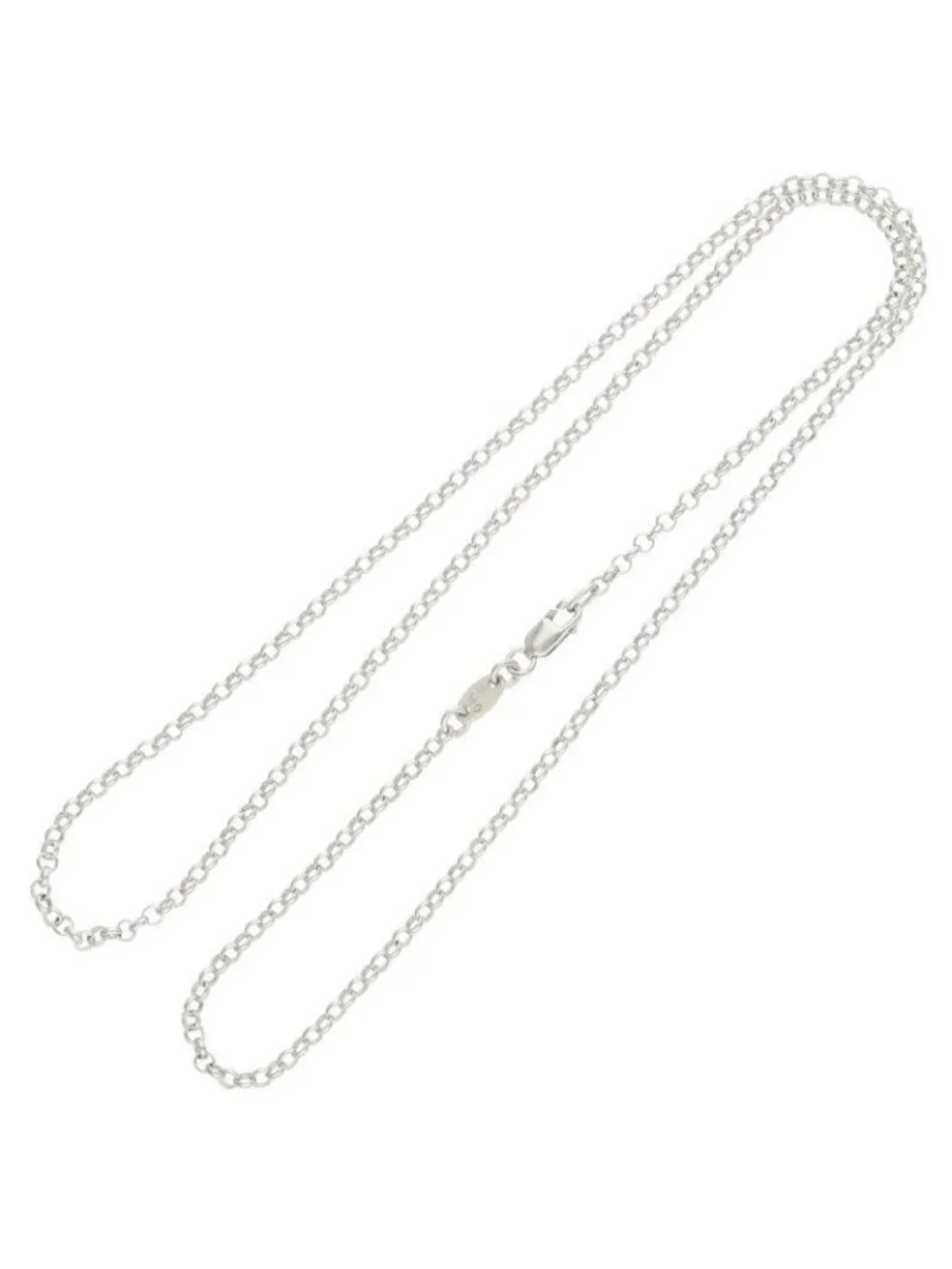 Chrome Hearts Neckchain Roll Chain Silver Necklace